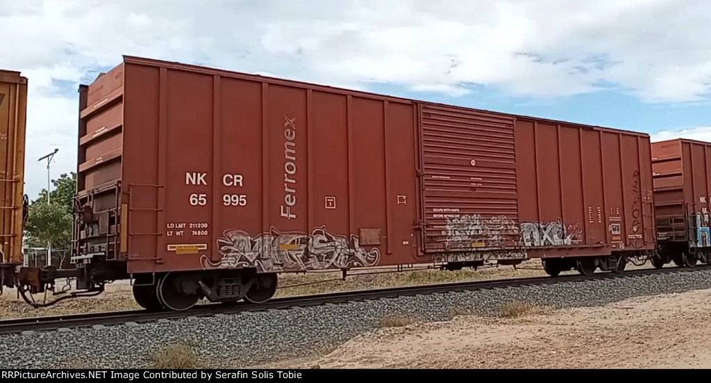 NKCR 65995 Rotulado Ferromex Con Grafiti